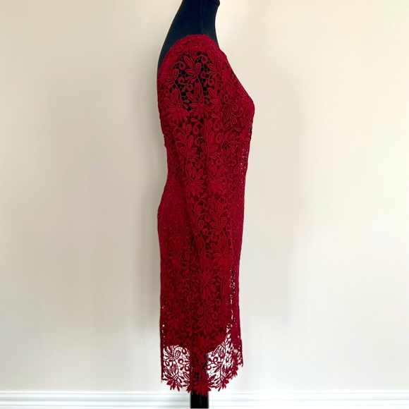 Akita Red Lace Dress - Picture 3 of 3
